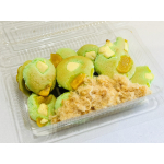 TRỨNG MUỐI LÁ DỨA, PHÔ MAI, CHÀ BÔNG ( HỘP 10 CÁI )