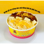 SỐT BƠ TRỨNG MIX CHÀ BÔNG + PHÔ MAI VIÊN + KHÔ BÒ